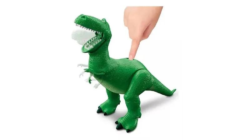 Disney Pixar Toy Story Figura de Acción Rex con 40 Frases y Sonidos1