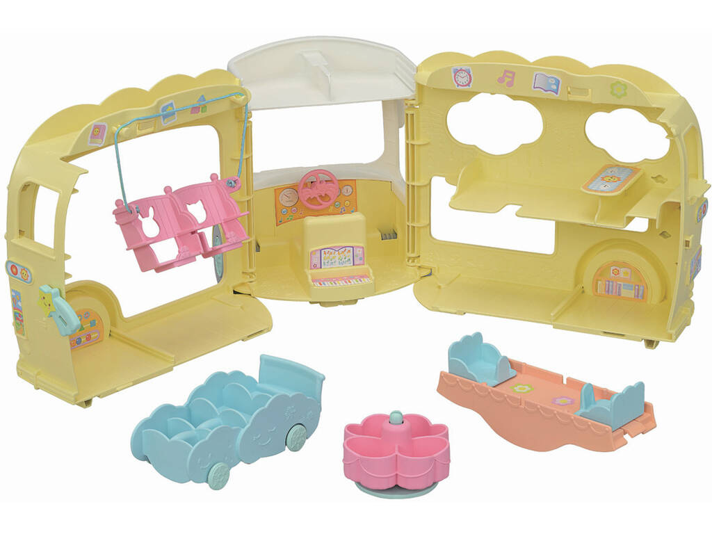 AUTOBUS ARCOIRIS DIVERTIDO SYLVANIAN1