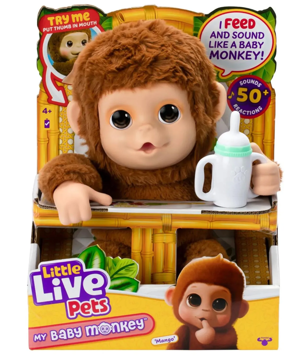 LITTLE LIVE PETS BEBÉ MONO 1