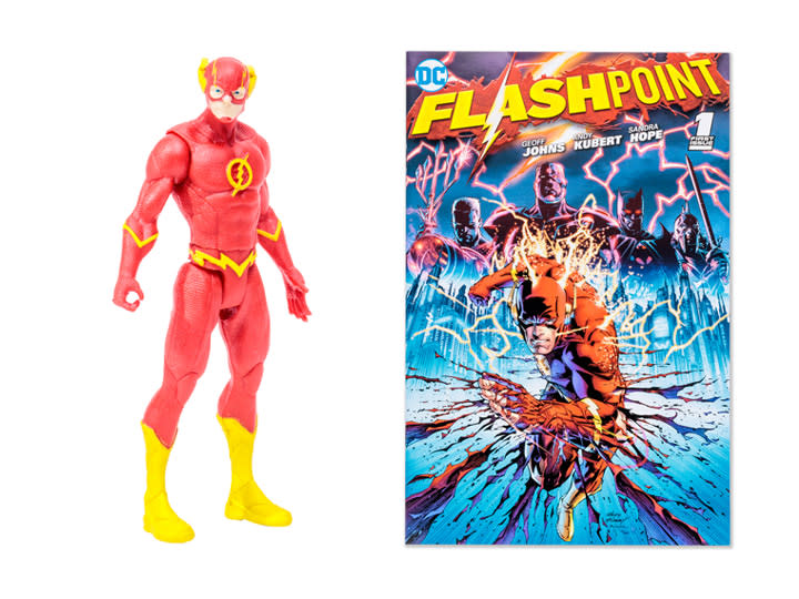 DC FLASH FIGURA CON CÓMIC1