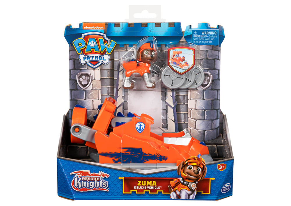 PAW PATROL VEHICULOS KNIGHT ZUMA 1