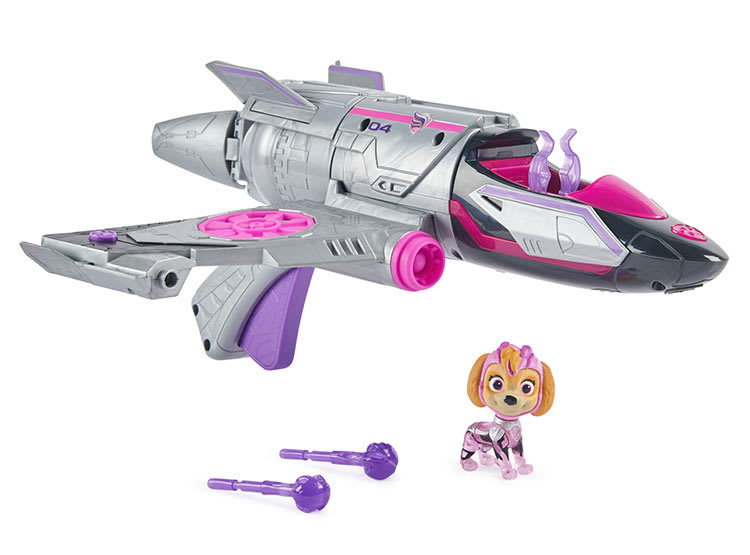 PATROL MIGHTY  MOVIE JET SKYE LUZ Y SONIDO1