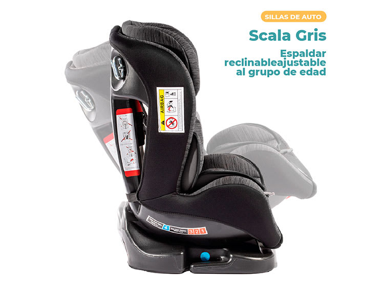 SILLA AUTO PIKABOO CONVERTIBLE SCALA GREY3