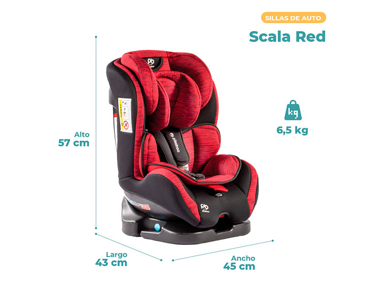 SILLA CONVERTIBLE PIKABOO -  SCALA PINK (RN A 36 KILOS) 0