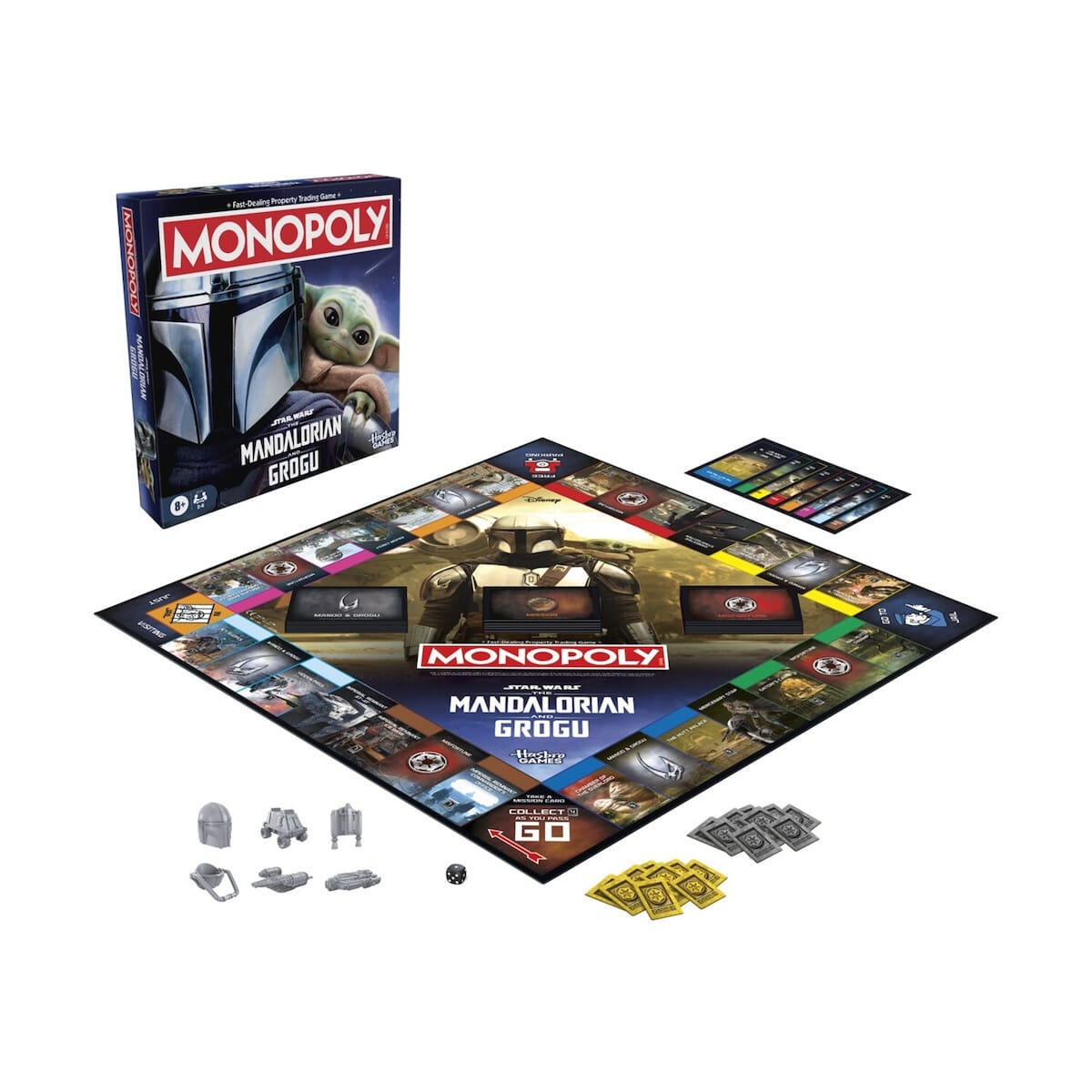 JUEGO DE MESA - MONOPOLY MANDALORIAN Y GROGU4