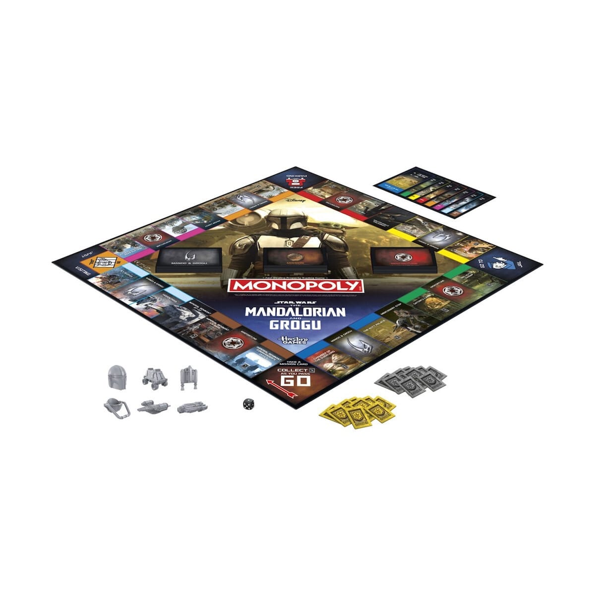 JUEGO DE MESA - MONOPOLY MANDALORIAN Y GROGU3