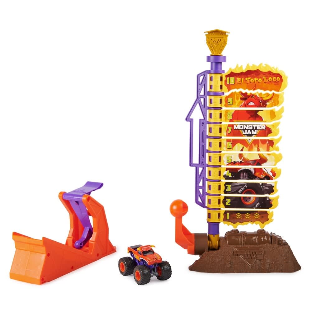MONSTER JAM VEHIC 1:64 DESAFIO CRAZY BULL AIR1