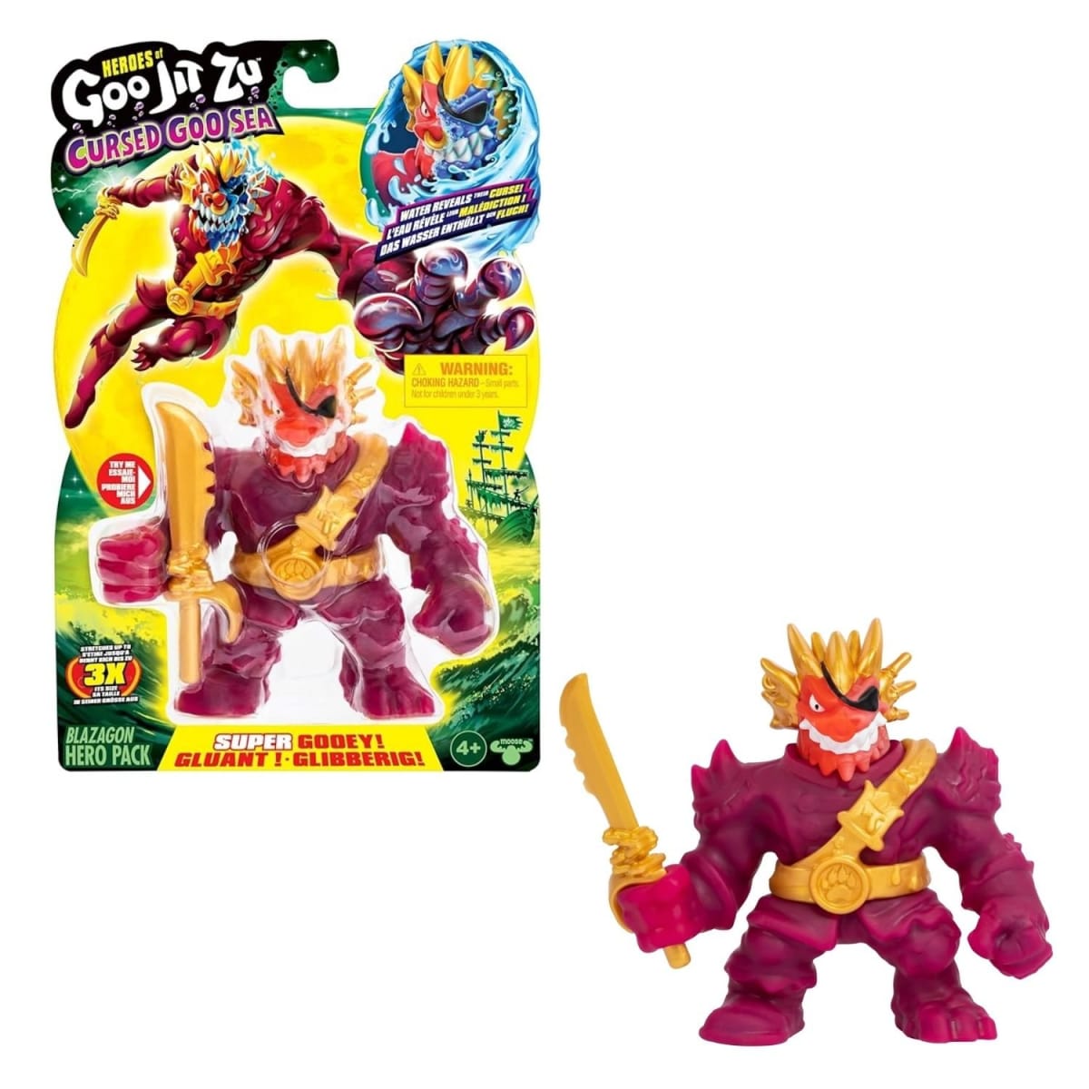 GOO JIT ZU CURSED SEA HÉROES X 1 SURT. 1