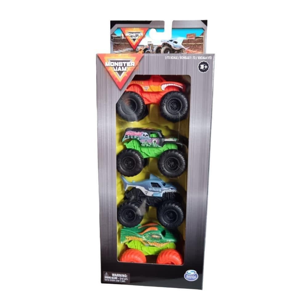 MONSTER JAM SET  AUTOS  ASST. 1:72 0
