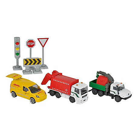 AUTO MAJORETTE CITY THEME SET1