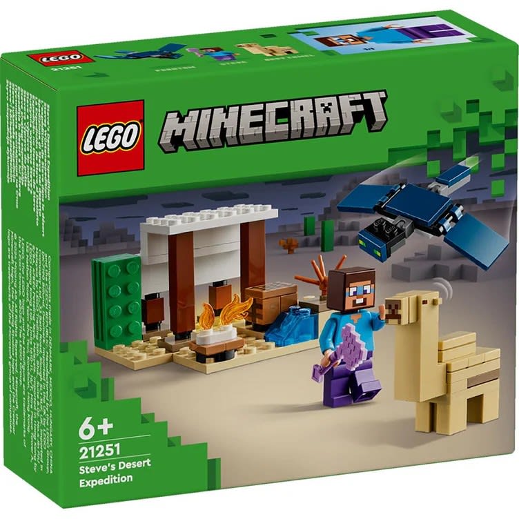 LEGO MINECRAFT LA EXPEDICIÓN DE STEVE AL DESIERTO 0