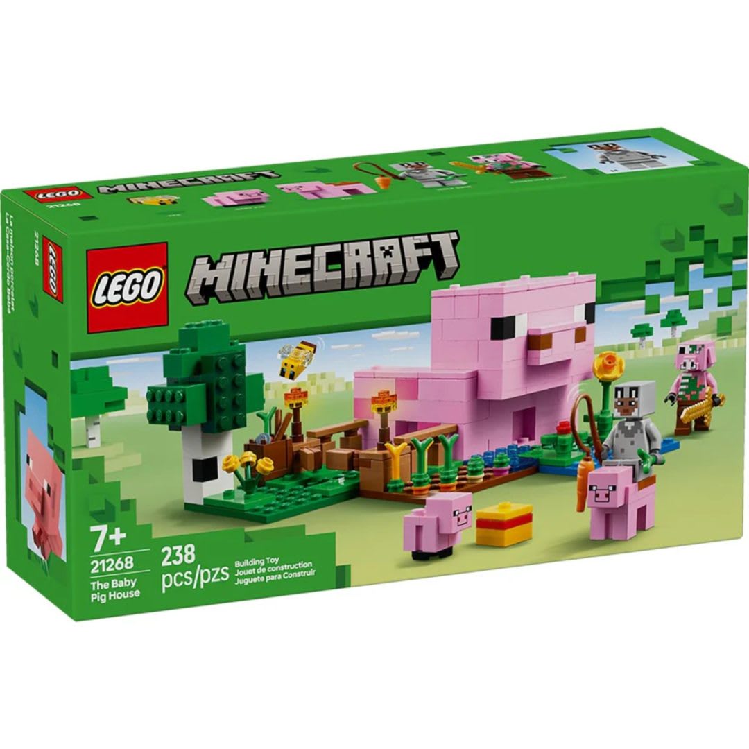 LEGO MINECRAFT LA CASA-CERDO BEBÉ 0