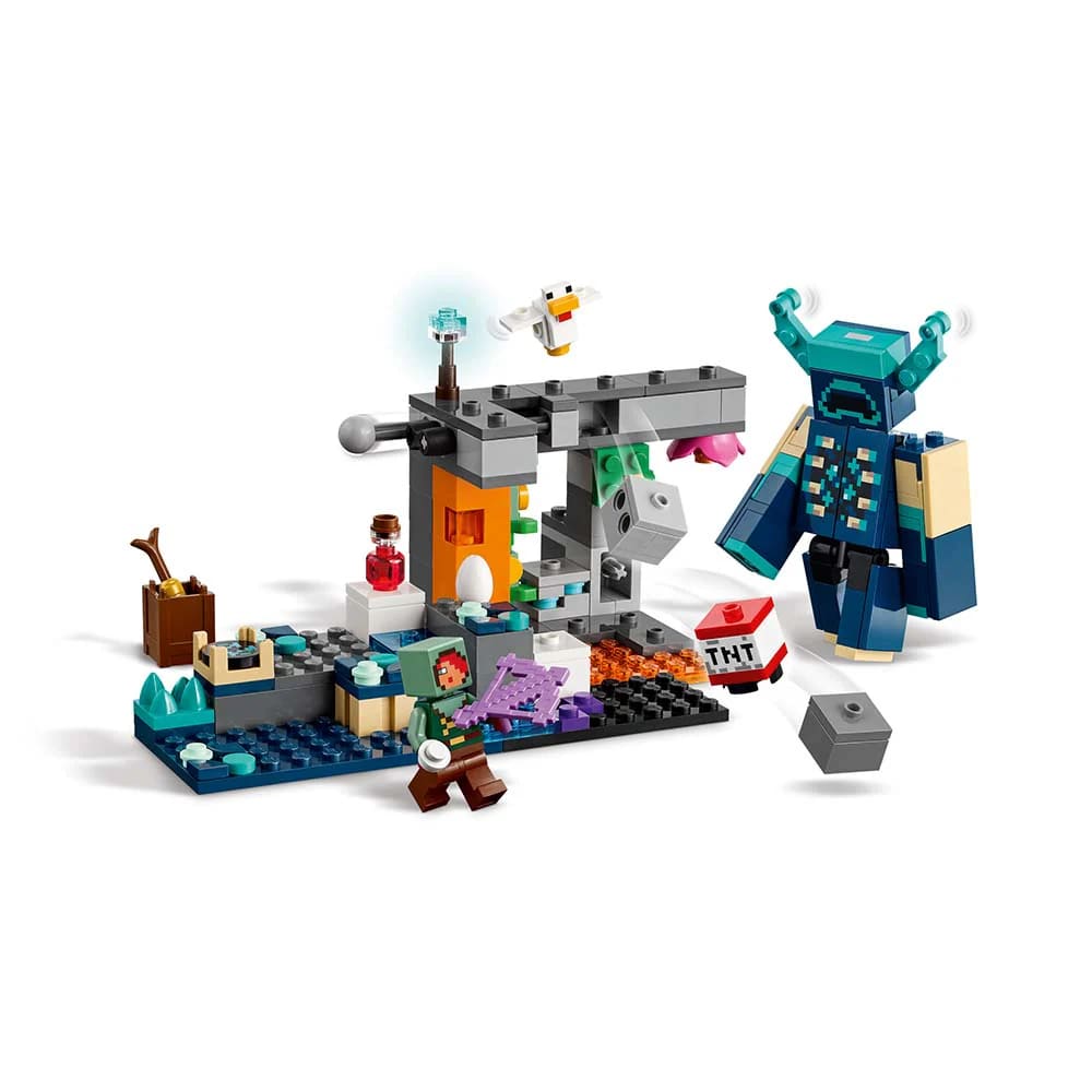 LEGO MINECRAFT EL ENCUENTRO CON EL GUARDIA2