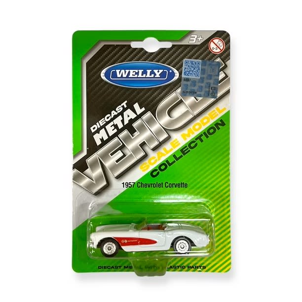 WELLY - AUTO CHEVROLET CORVETTE 1957 2