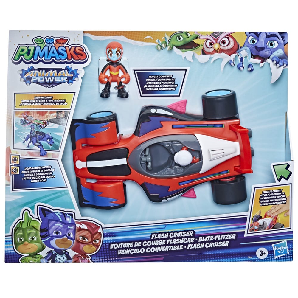 PJ MASKS ANIMAL POWER VEHÍCULO CONVERTIBLE 1