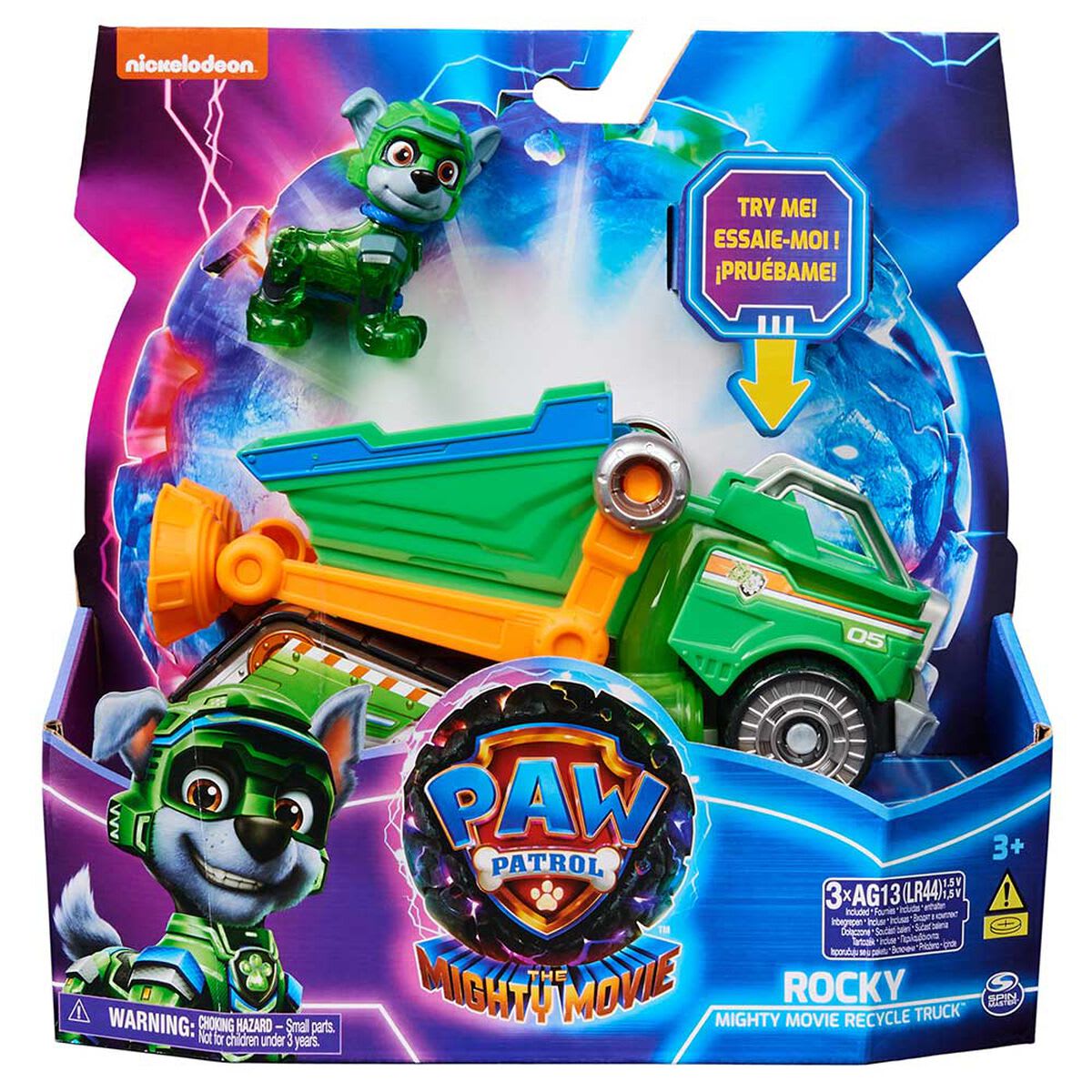 PAW PATROL MIGHTY VEH ROCKY PELICULA 1