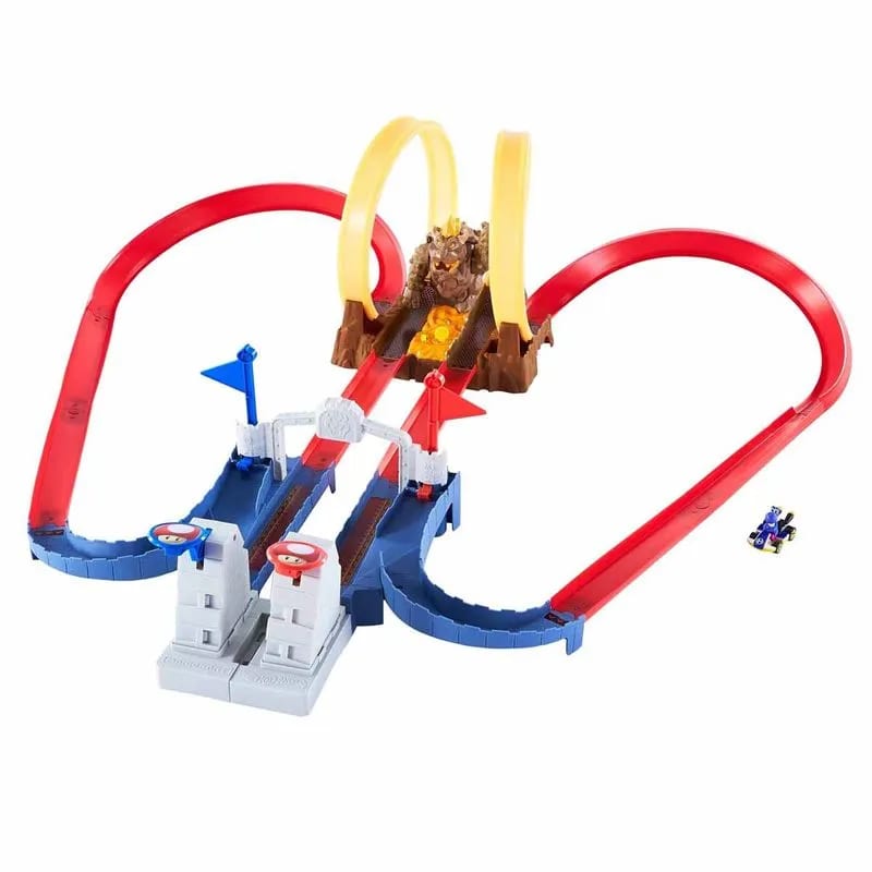 Hot Wheels Mario Kart Pista de Juguete Castillo de Bowser1