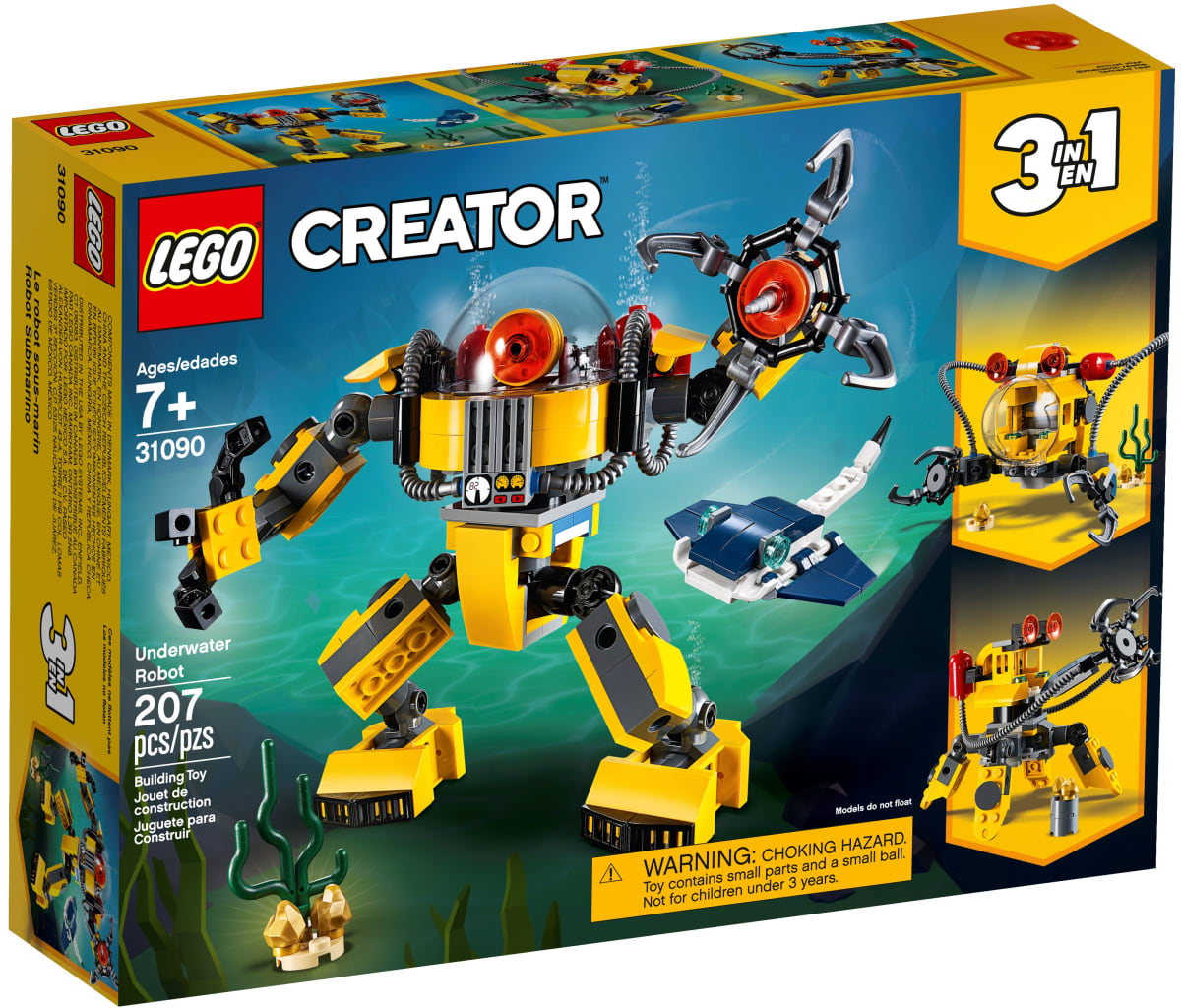 LEGO CREATOR ROBOT SUBMARINO  0