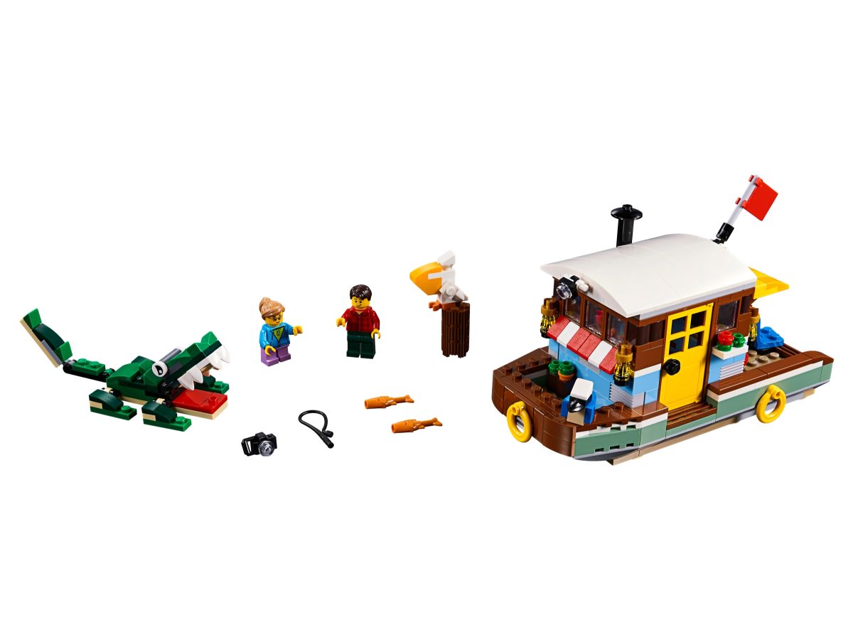 LEGO CREATOR CASA FLOTANTE DEL RÍO2