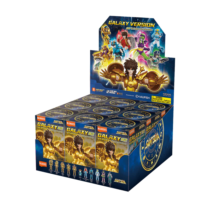 Saint Seiya Galaxy Version 02 The Legacy of the Gold Saints 9 in 13