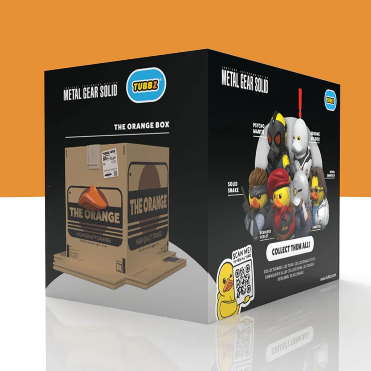 Metal Gear Solid The Orange Box Tubbz Duck (Primera edición)3