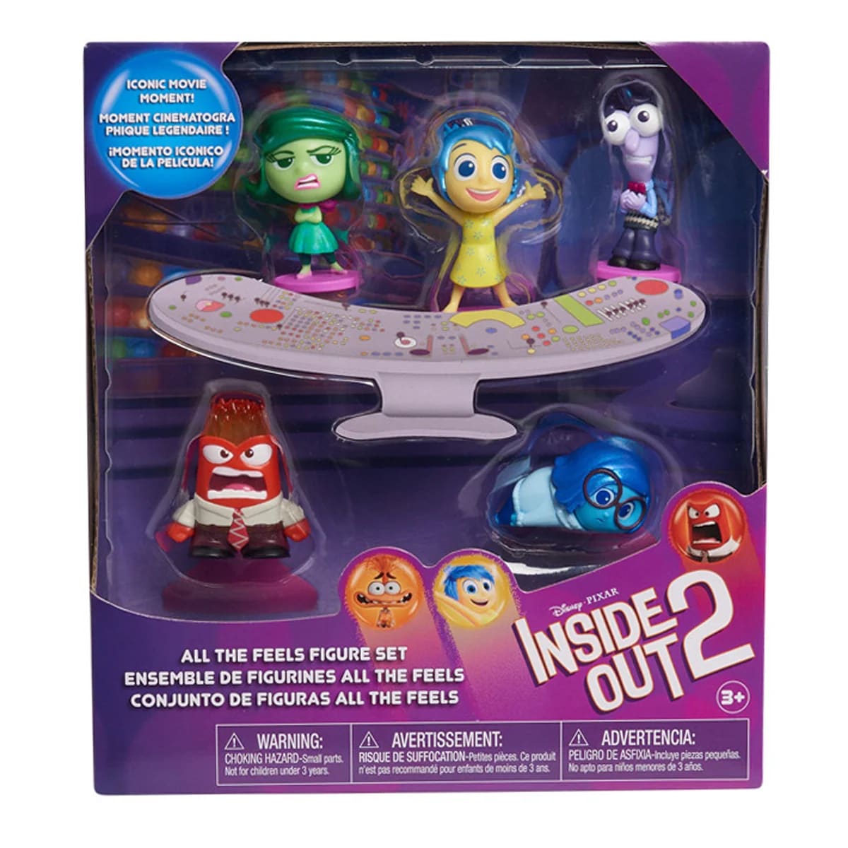 PACK 5 FIGURAS 7 CMS INTENSAMENTE 2 1