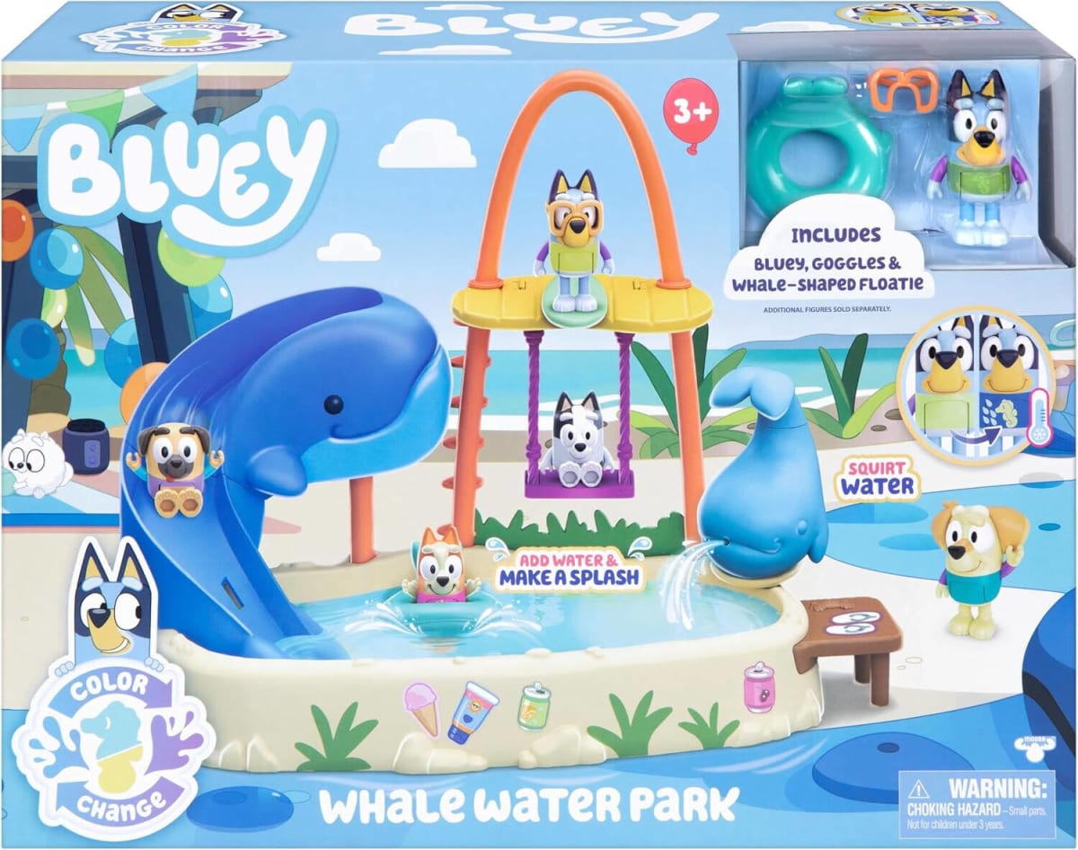 BLUEY S13 COLOR CHANGE BLUEY'S WHALE ISLAND PLAYSET EXCLUSIVE 1