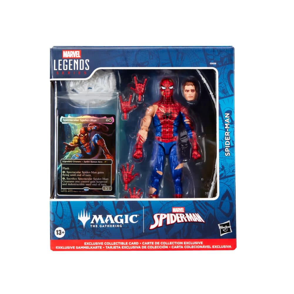 Marvel Legends 6 Figures - Magic: The Gathering - Battle-Damaged Spider-Man -5L00 1