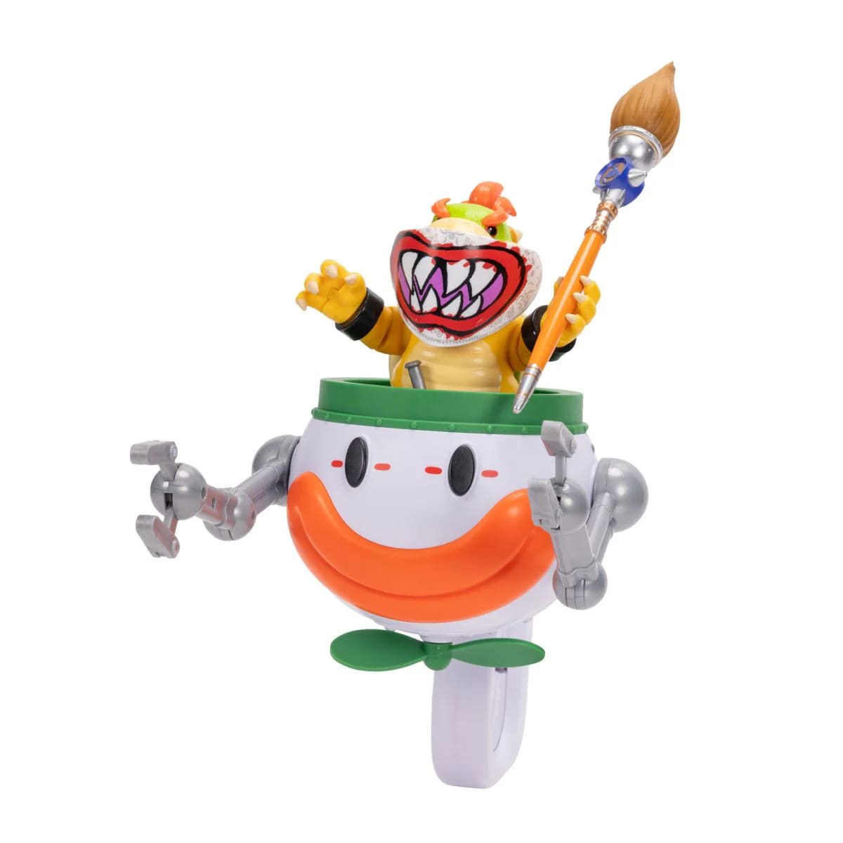 CAPSULA PAYASO DE BOWSER JR Mas Figura 13 Cms THE SUPER MARIO GALAXY2