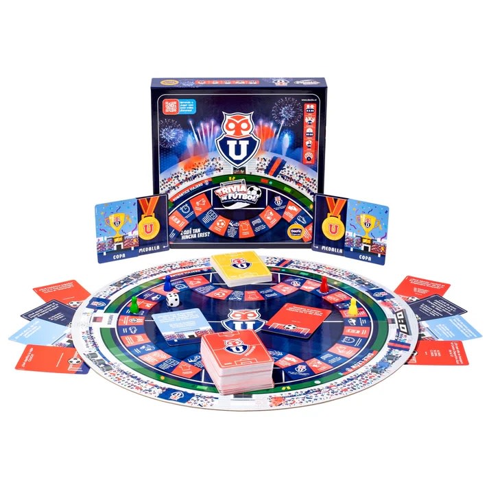 JUEGO DE MESA - TRIVIA DE FUTBOL U. DE CHILE - DACTIC1