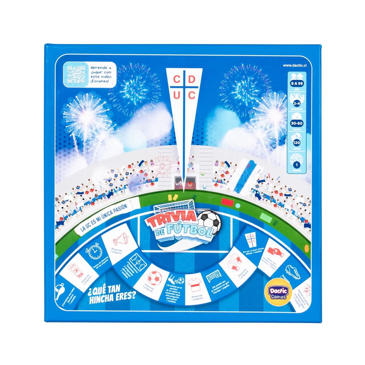 JUEGOS DE MESA - TRIVIA DE FUTBOL U. CATOLICA - DACTIC 1