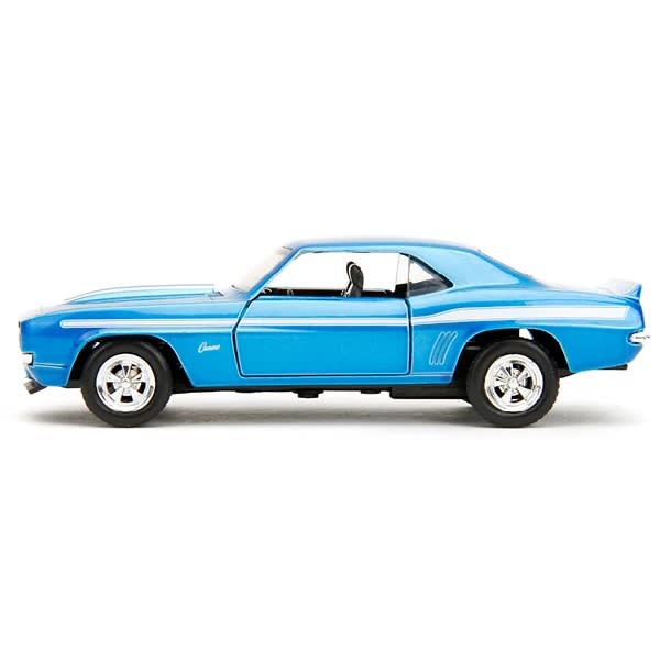 JADA TOYS FAST AND FURIOUS CHEVROLET CAMARO 1969 (AZUL CANDY)1
