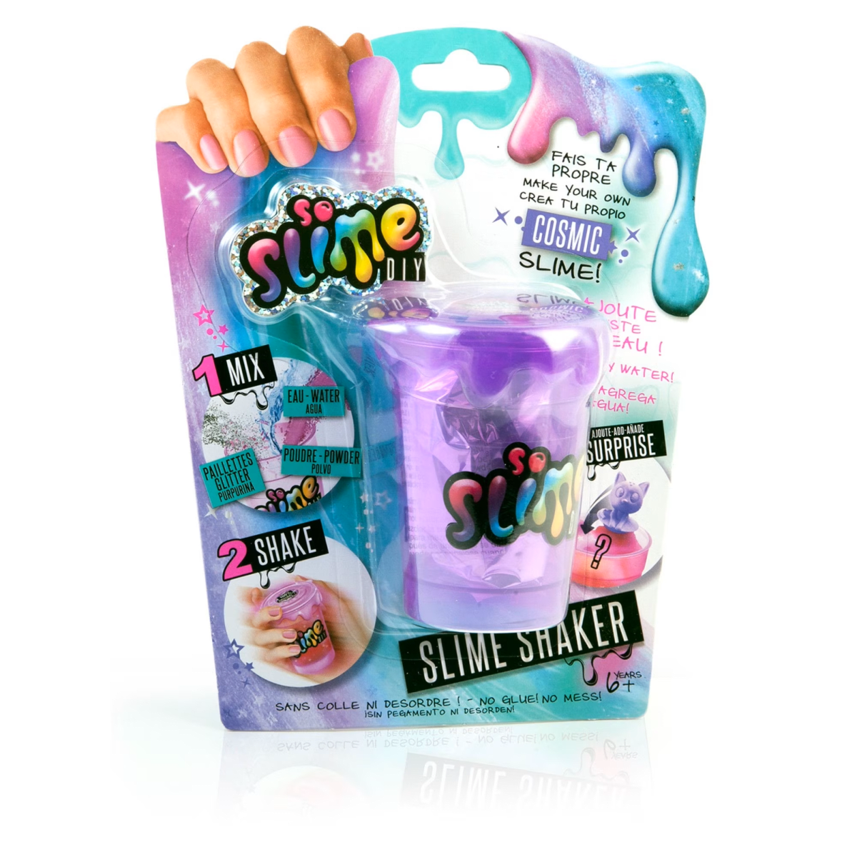 KIT PARA HACER SLIME – VASO PARA AGITAR SLIME SHAKER 0