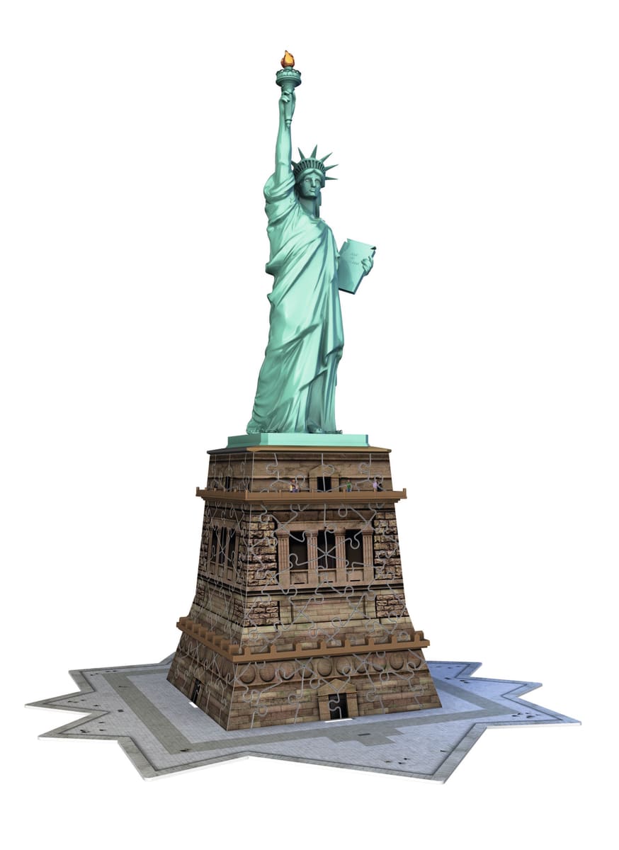 RAVENSBURGER PUZZLE 3D STATUE OF LIBERTY 108 PIEZAS2