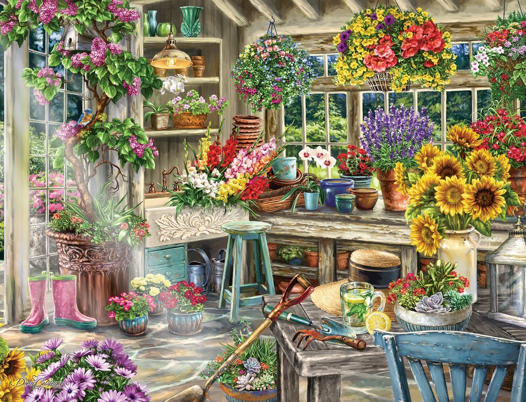 RAVENSBURGER PUZZLE GARDENER´S PARADISE 2000 PIEZAS2