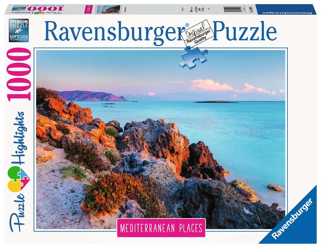RAVENSBURGER PUZZLE MEDITERRANEAN GREECE 1000 PIEZAS 0