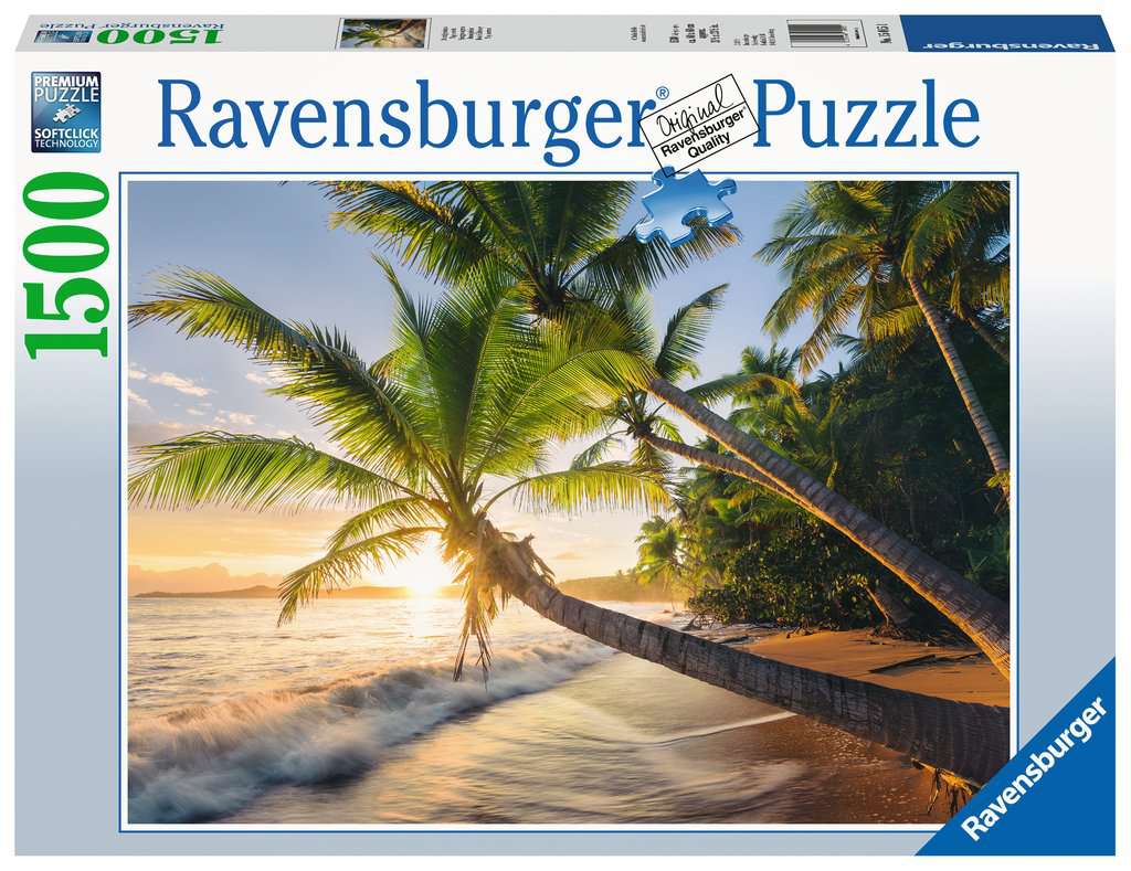 RAVENSBURGER PUZZLE BEACH HIDEAWAY 1500 PIEZAS 0