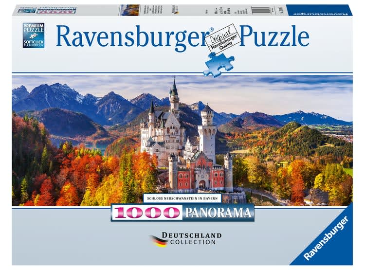 RAVENSBURGER PUZZLE CASTLE BAVARIA 1000 PIEZAS 0