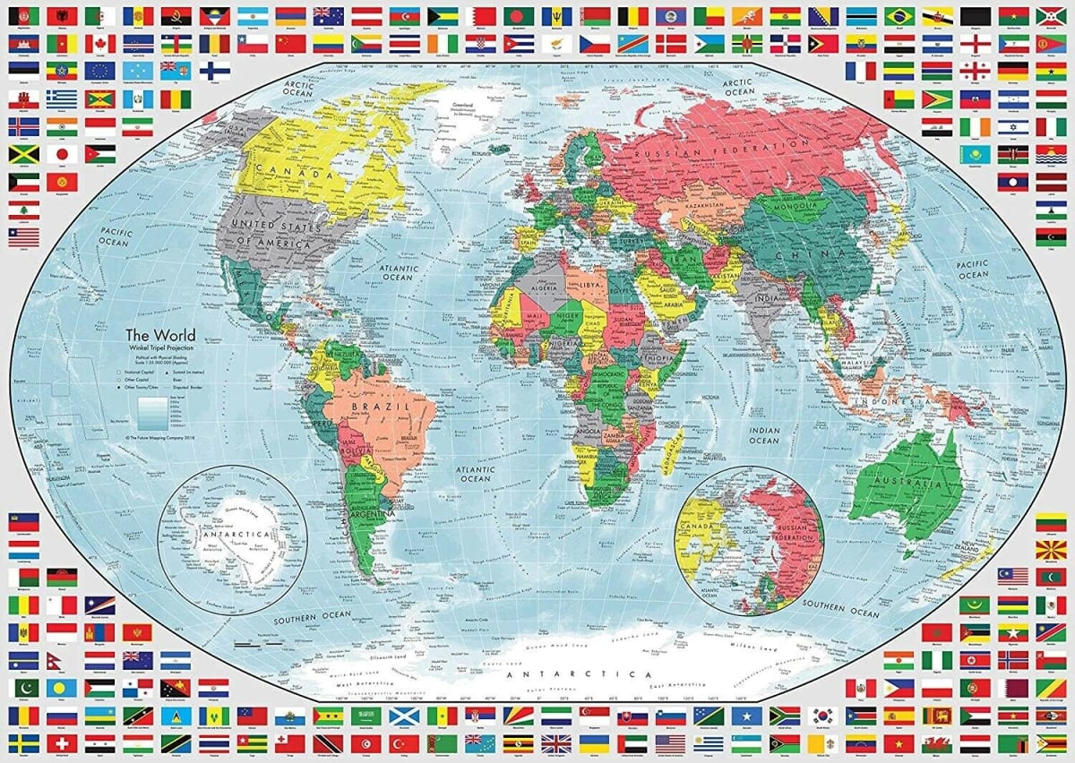 RAVENSBURGER PUZZLE PORTRAIT OF THE EARTH 1000 PIEZAS2