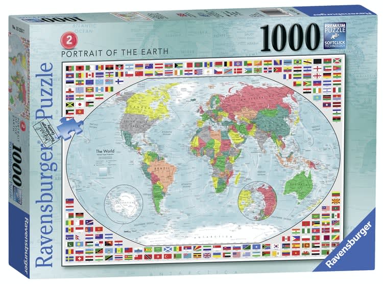 RAVENSBURGER PUZZLE PORTRAIT OF THE EARTH 1000 PIEZAS 0
