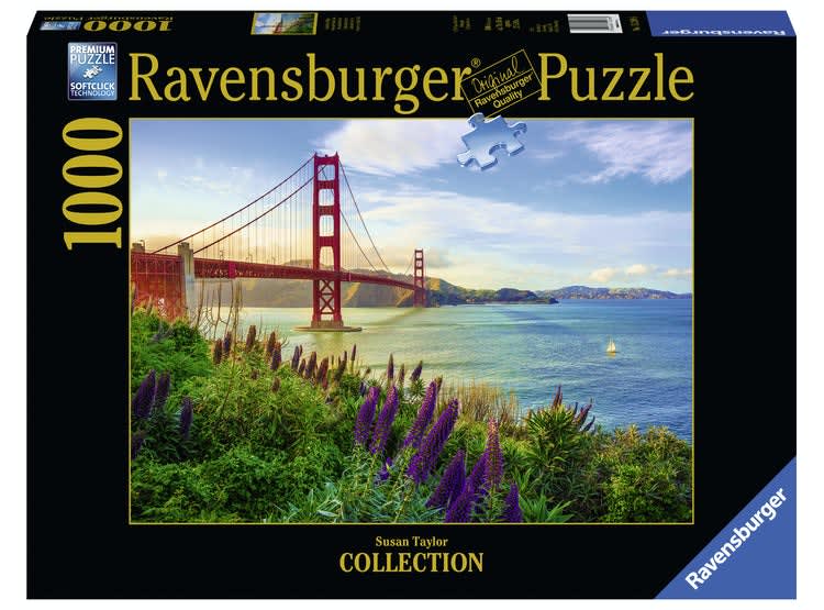 RAVENSBURGER PUZZLE GOLDEN GATE SUNRISE 1000 PIEZAS 0