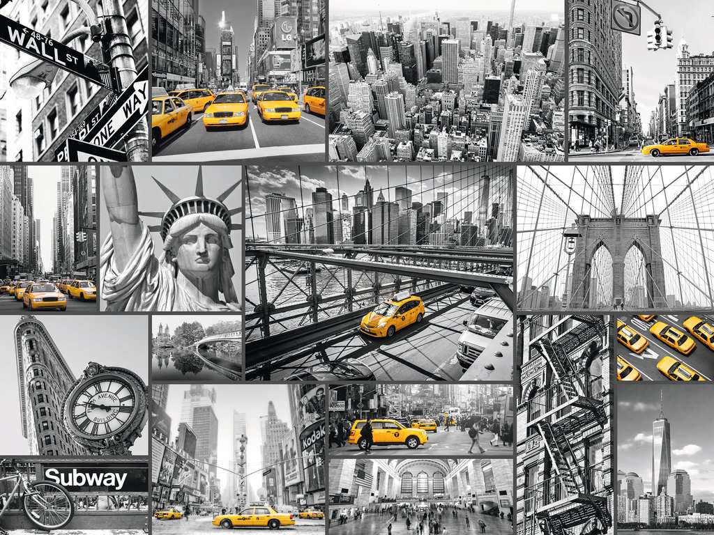 RAVENSBURGER PUZZLE NEW YORK CABS 1500 PIEZAS2