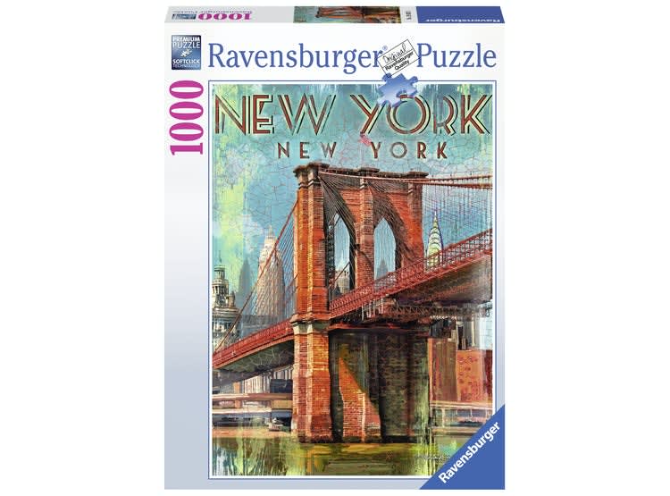 RAVENSBURGER PUZZLE RETRO NEW YORK 1000 PIEZAS 0