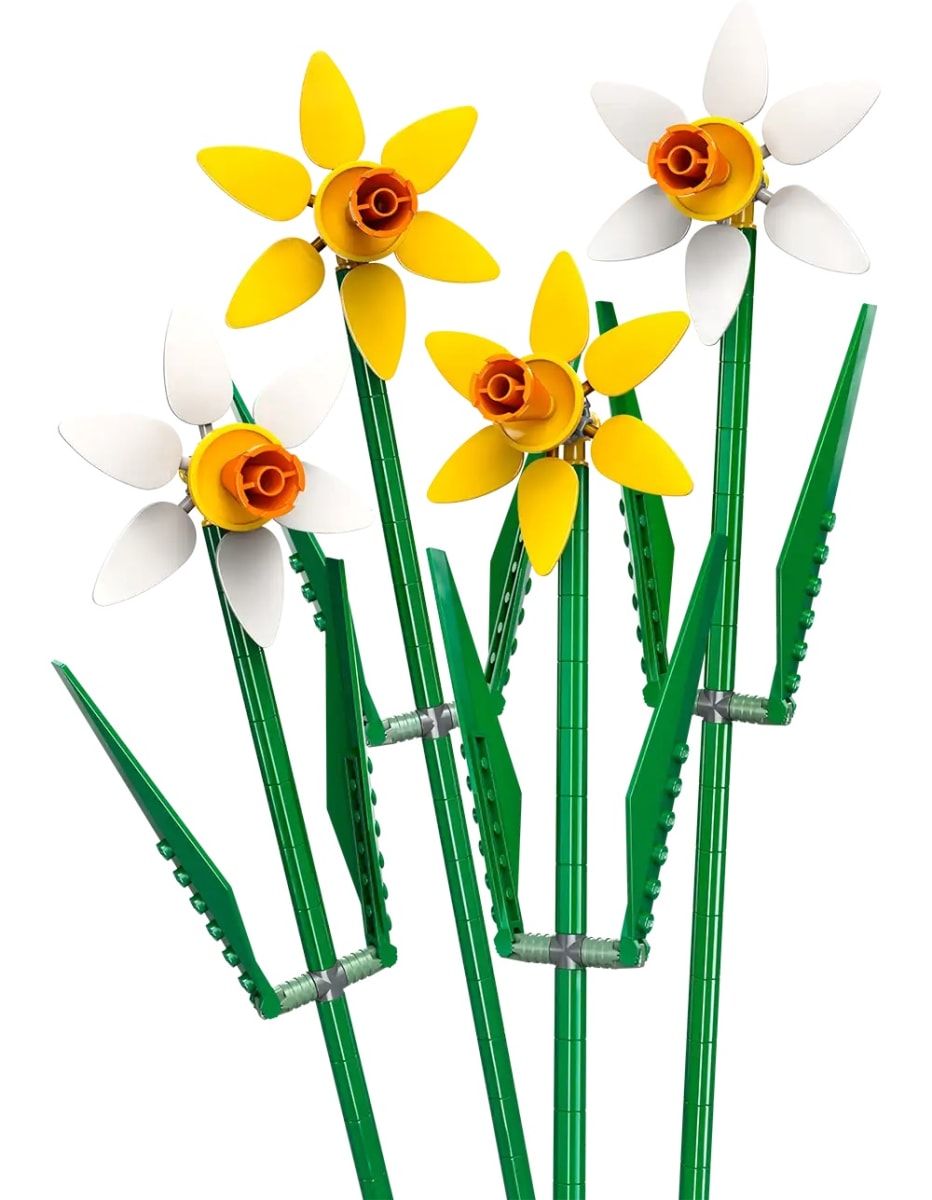 LEGO BOTANICALS FLORES NARCISOS3