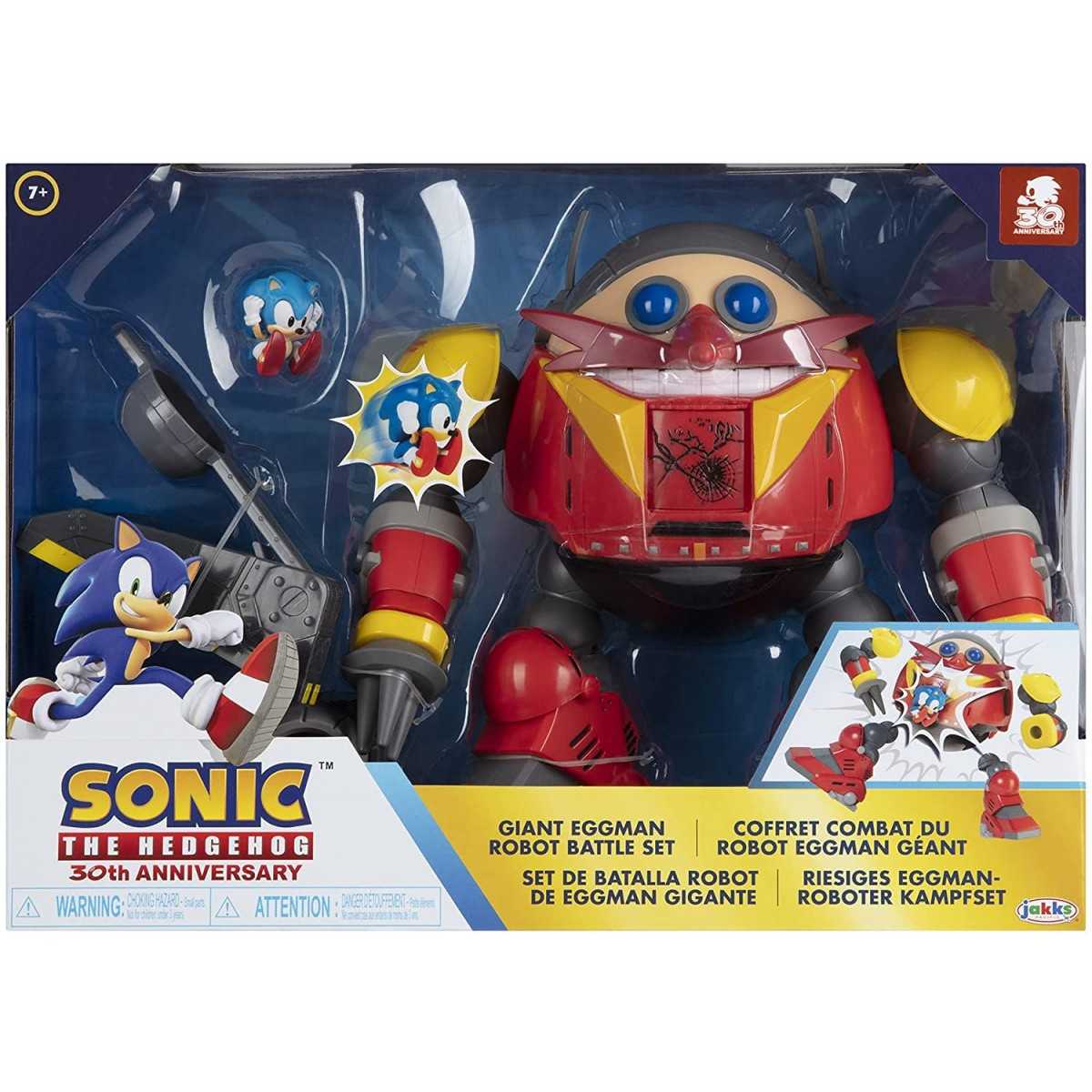 SONIC PLAYSET DE BATALLA ROBOT DE EGGMAN GIGANTE 1