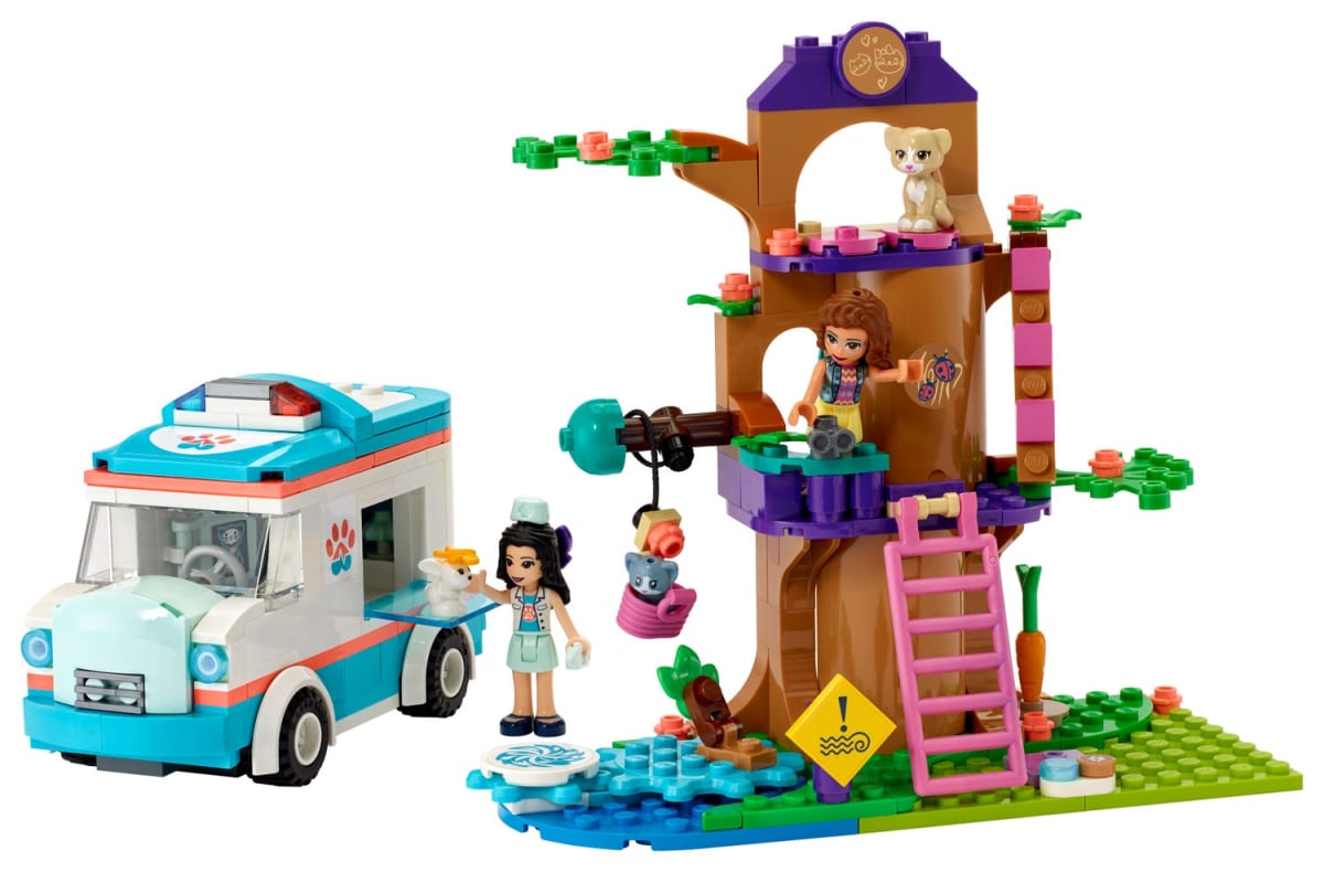 LEGO FRIENDS AMBULANCIA DE LA CLÍNICA VETERINARIA2