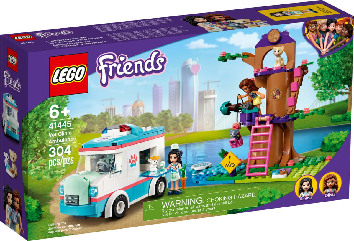 LEGO FRIENDS AMBULANCIA DE LA CLÍNICA VETERINARIA 0