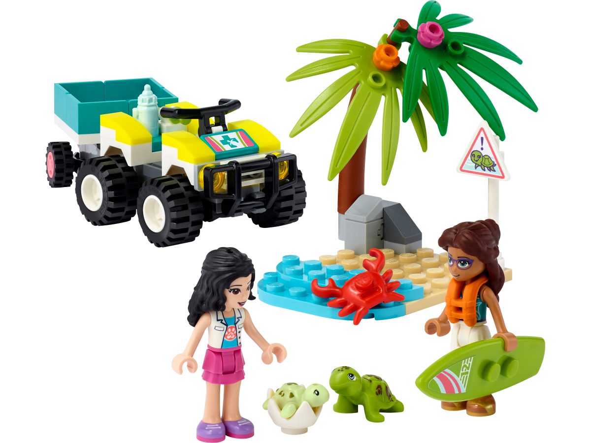 LEGO FRIENDS VEHÍCULO DE RESCATE DE TORTUGAS1