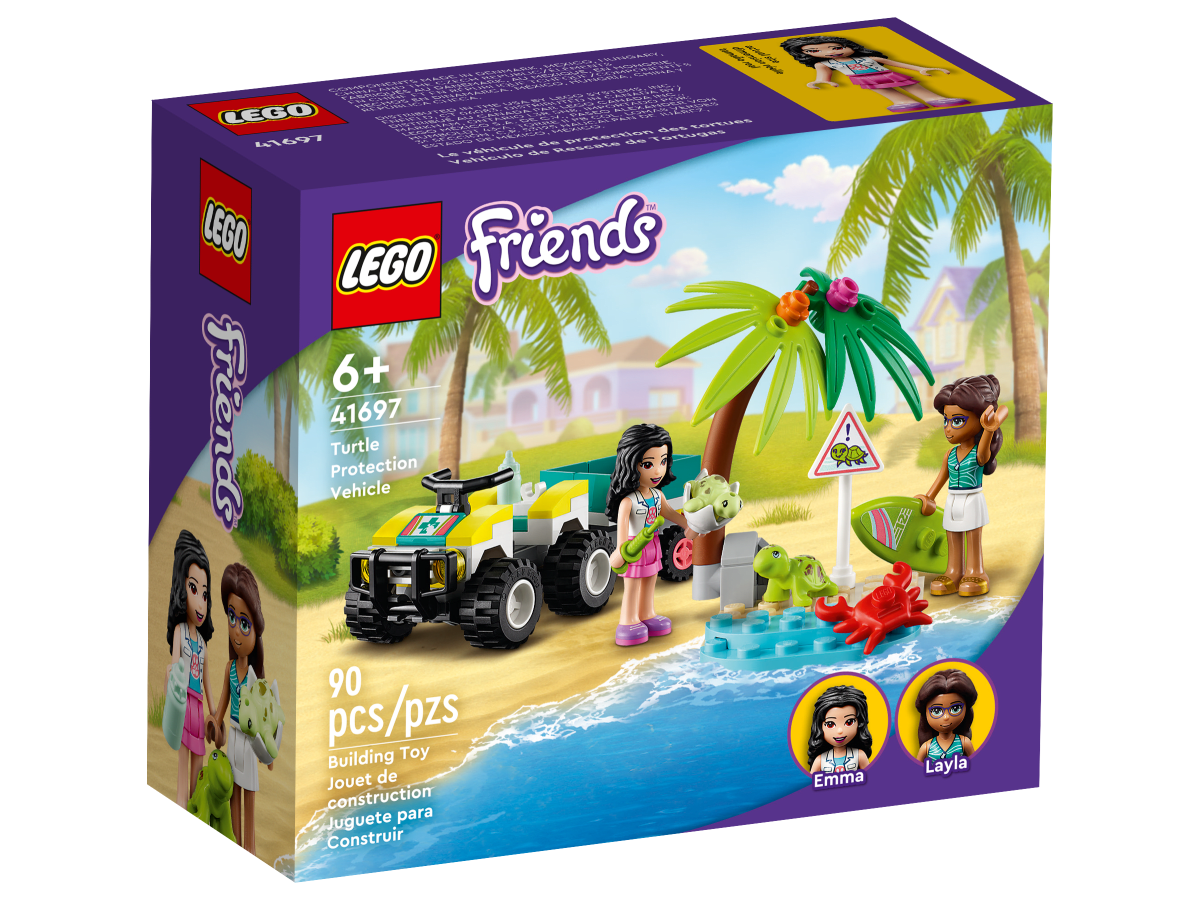 LEGO FRIENDS VEHÍCULO DE RESCATE DE TORTUGAS 1