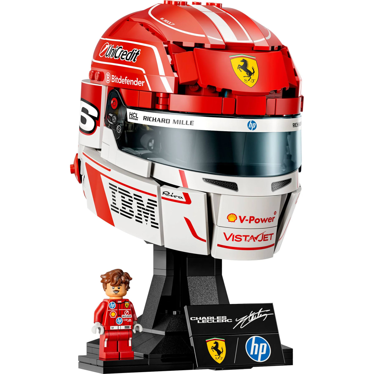SCUDERIA FERRARI HP CASCO DE CHARLES LECLERC2